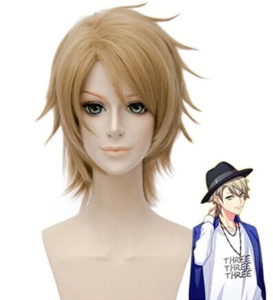 A3! 三好一成 風 ウィッグ エースリー コスプレ キャラウィッグ A3! 三好一成 風 ウィッグ エースリー コスプレ キャラウィッグ