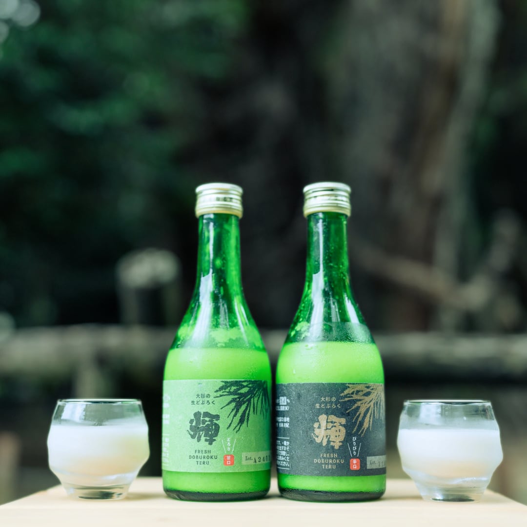 生どぶろく「輝」（250ml）2本 | 大杉の濁酒製造販売所（農家食堂