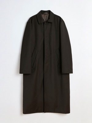 OUR LEGACY CLOAK CARCOAT Churchill Stripe Membrane Wool  M4251CC