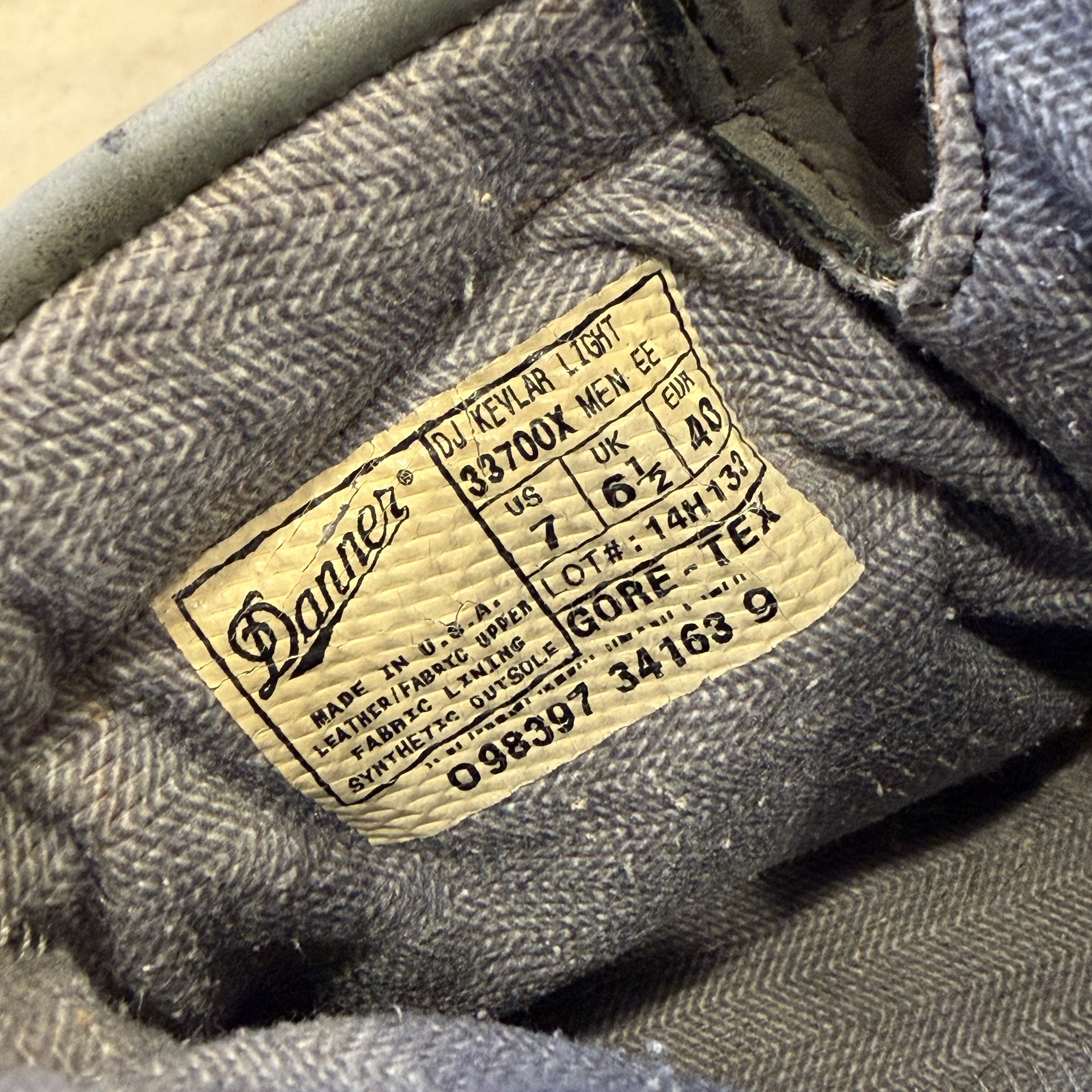 DANNER DJ KEVLAR LIGHT BOOT ''OLD TAG'' | safarionline