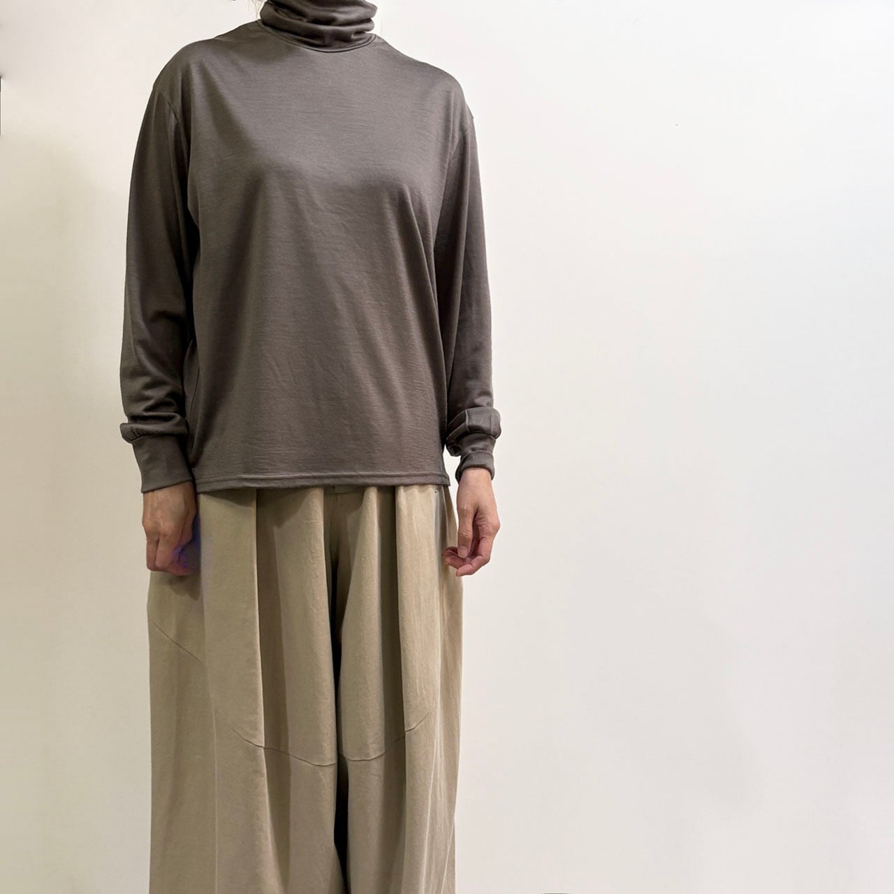 COMM.ARCH. コム・アーチ SUPER 100'S MERINO HIGH NECK P/O スイーパーファインメリノ ハイネック
