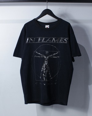 【Caka BLACK】00's “In Flames”“Clayman” T-Shirt