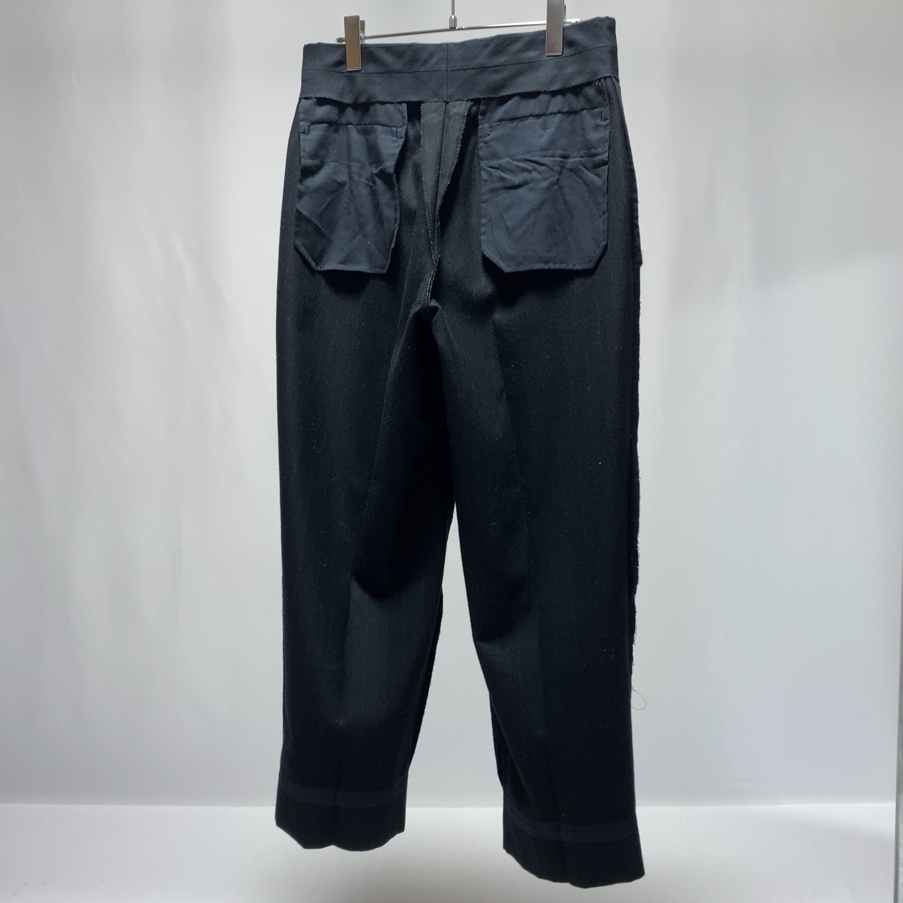 im product (ISSEY MIYAKE) / 90-00's 2tuck Wool Trousers / Made in Japan  /アイムプロダクト/イッセイミヤケ/ウールパンツ/ウールスラックス/ワイドスラックス/チョークストライプ/90年代/00年代 | Kréer  vintage ...