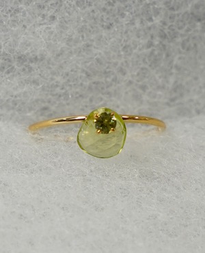 (SV)Thalatta stone ring Peridot×Peridot