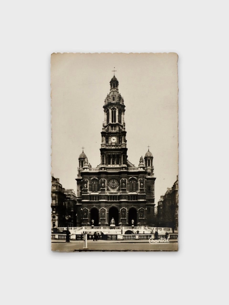 古い絵葉書(トリニティ教会)|Vintage Postcards from Europe