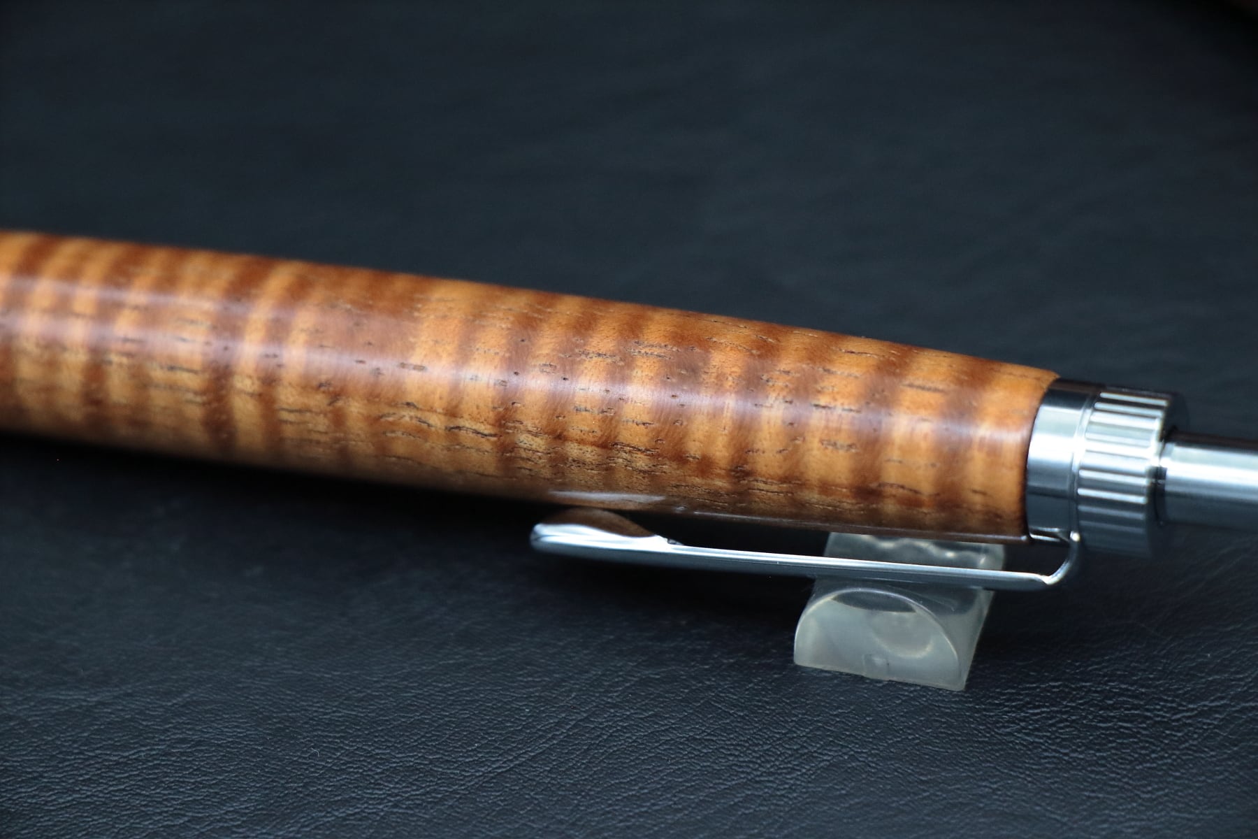 159ハワイアンコアカーリー　木製シャーペン　最強低重心　ステンレス　濃いめ 159ハワイアンコアカーリー 木製シャーペン 最強低重心