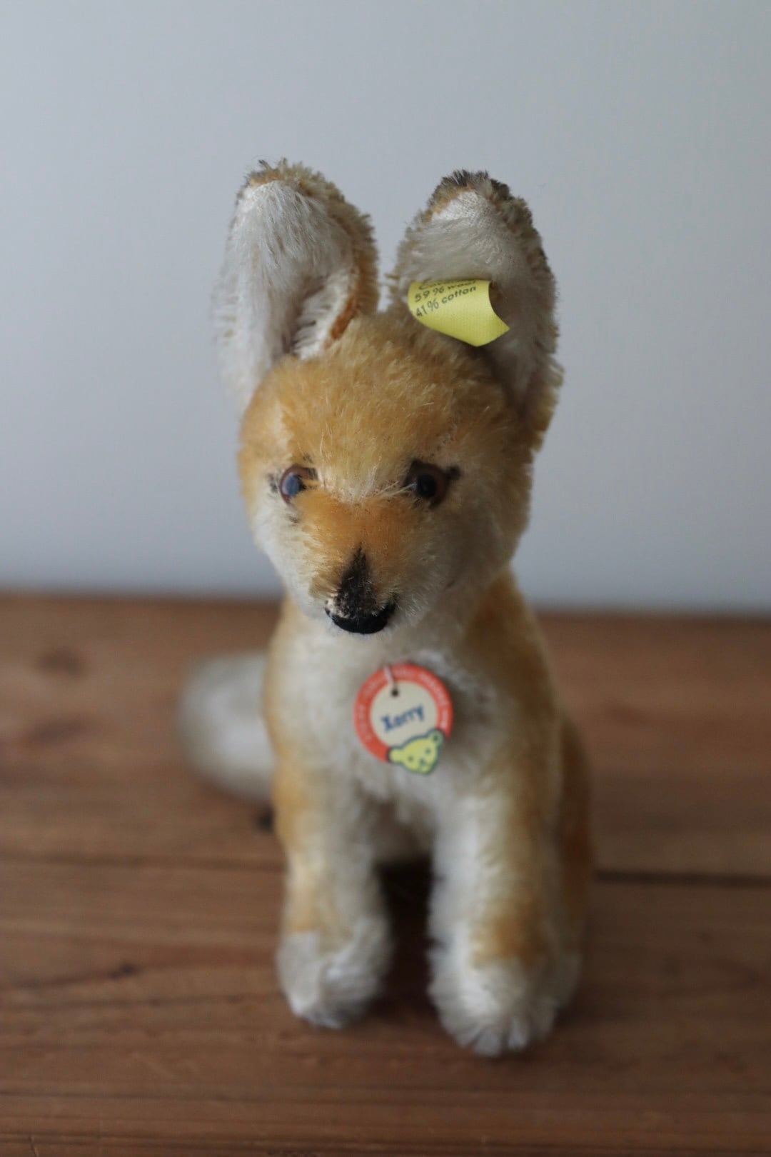 アンティーク シュタイフ きつね Xorry 17㎝