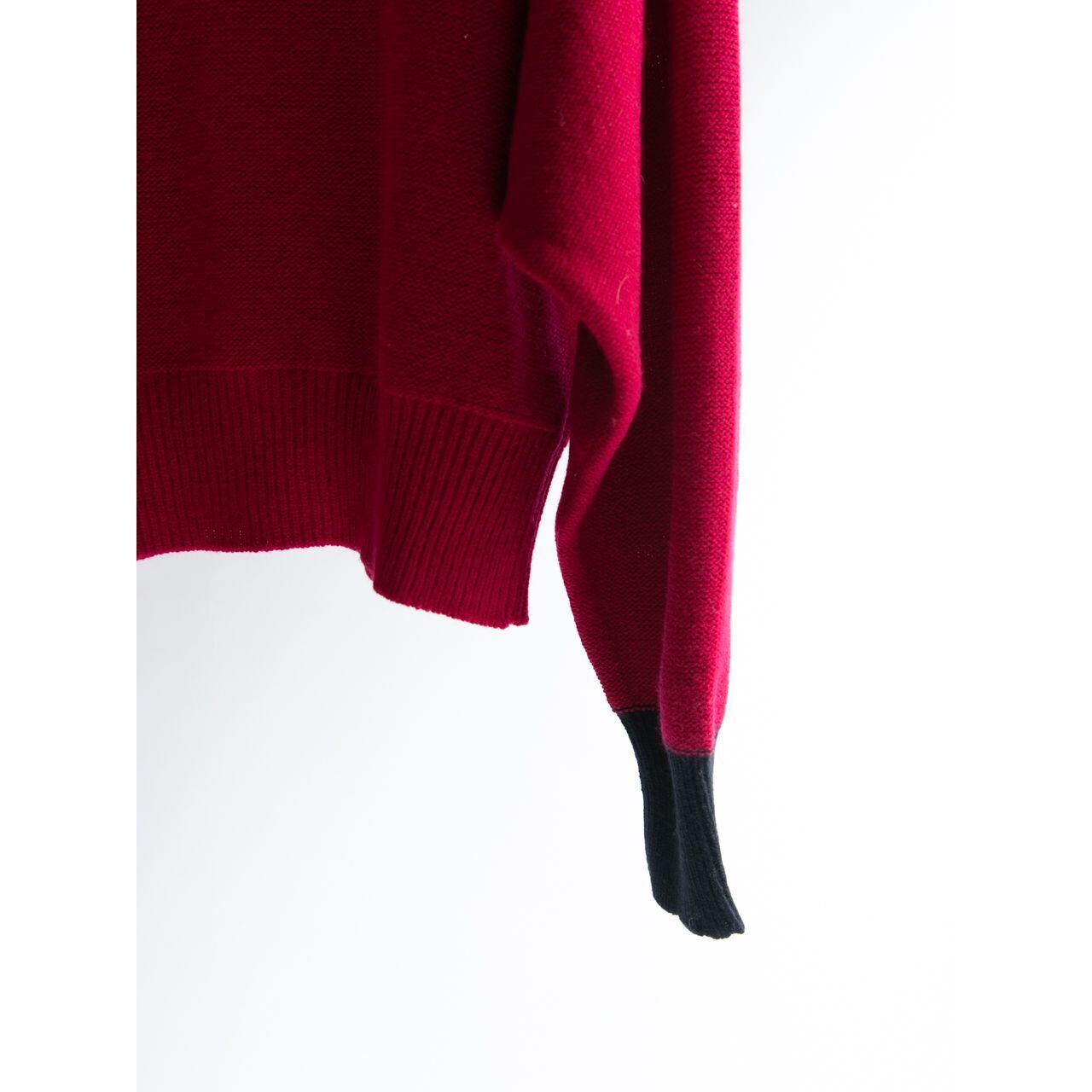 【SONIA RYKIEL】Made in Italy wool-angora crewneck sweater(ソニアリキエル イタリア製 ウールアンゴラクルーネックニット プルオーバーセーター)1b