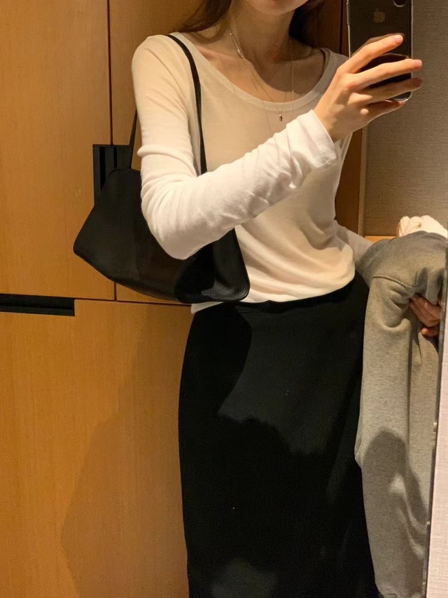 (OUNCE) body round tee / 3color