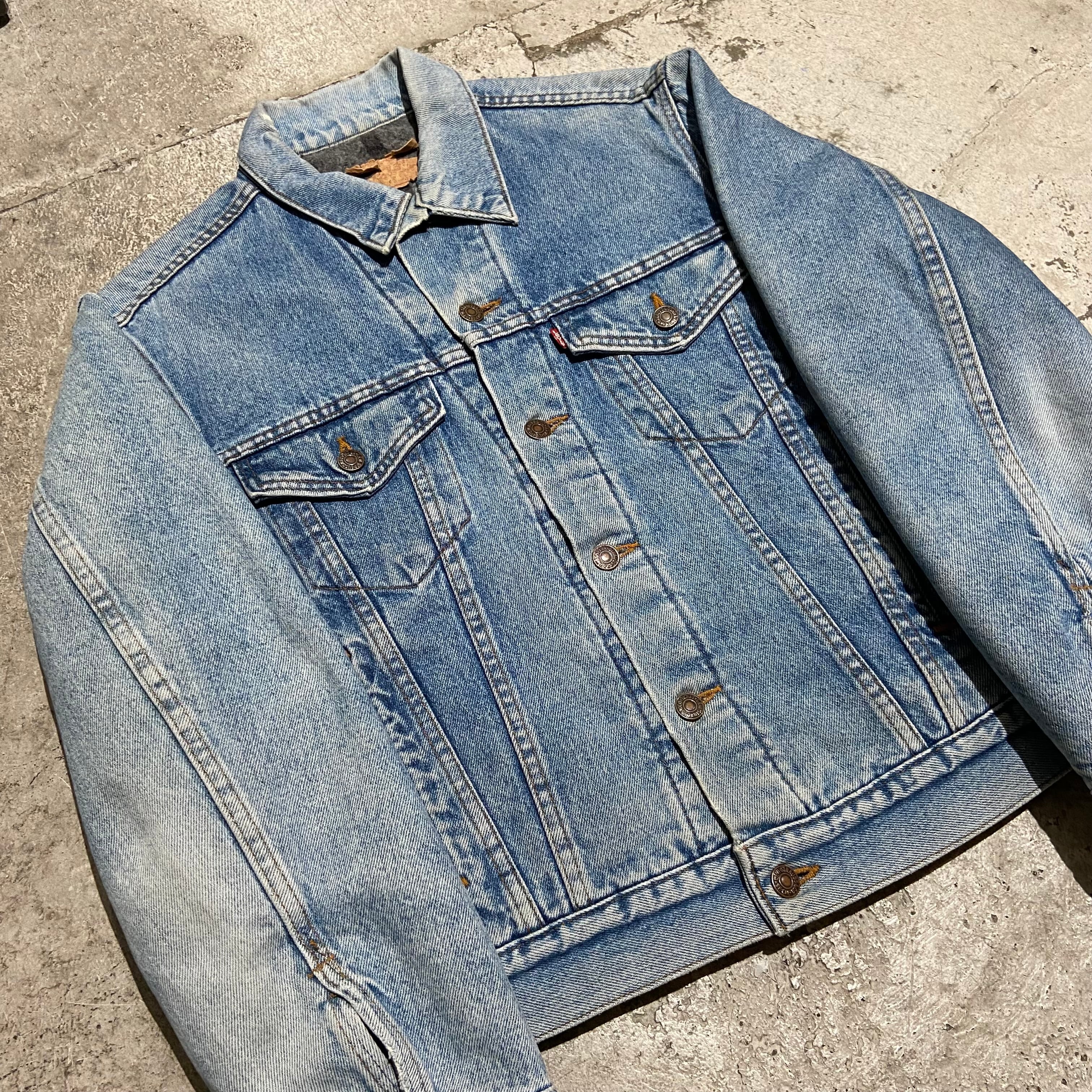 80s Levi's / リーバイス USA製 70506-0316 デニムトラッカー