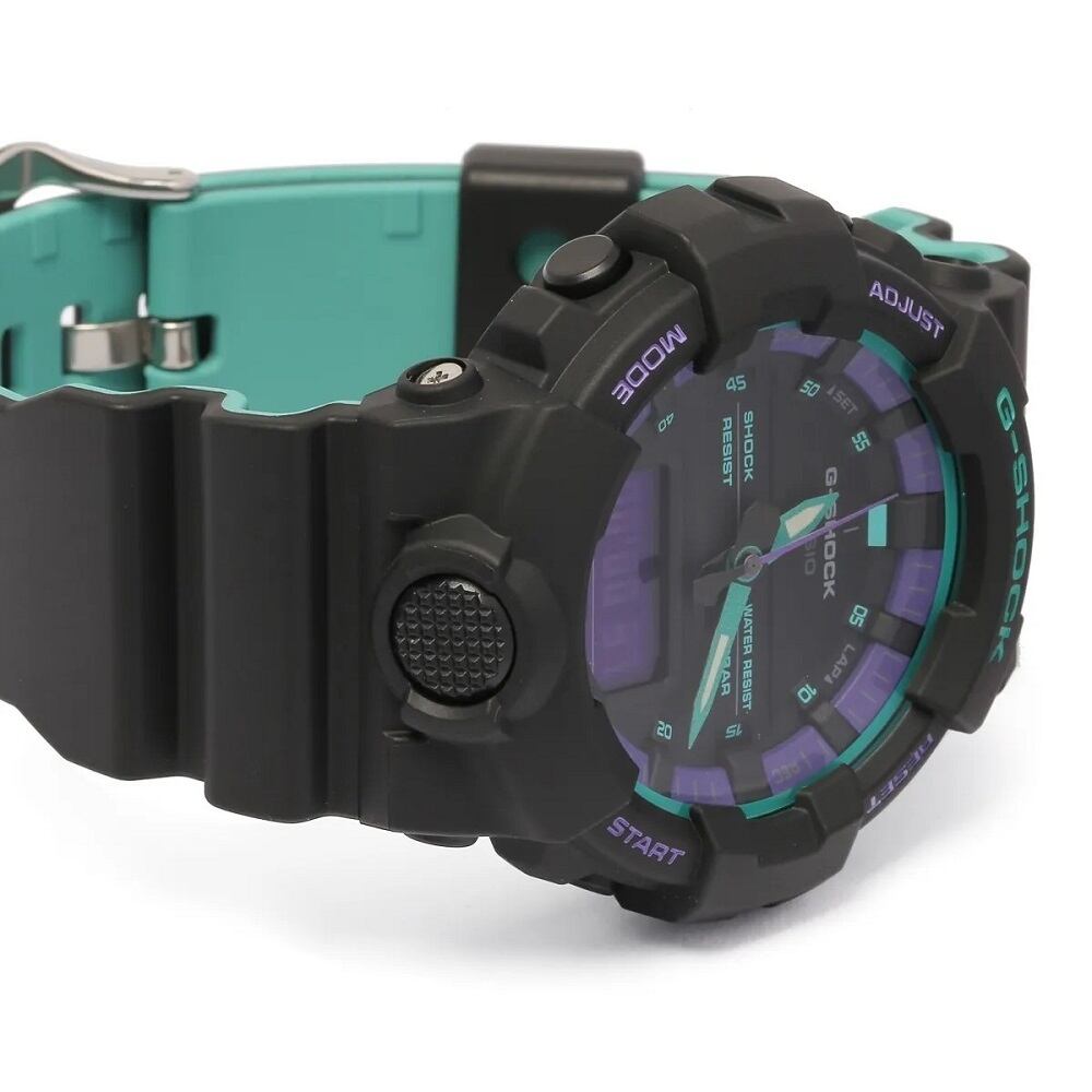 即納 Casio カシオ G Shock Gショック レトロスポーツテイスト Ga 800bl 1a ブラック グリーン 腕時計 メンズ レディース Watch Index