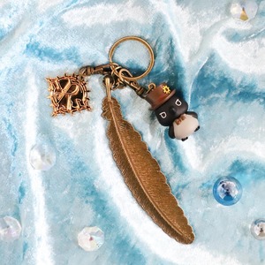 BIRDIE FEATHER KEY HOLDER【バーディーくんフェザーキーホルダー】