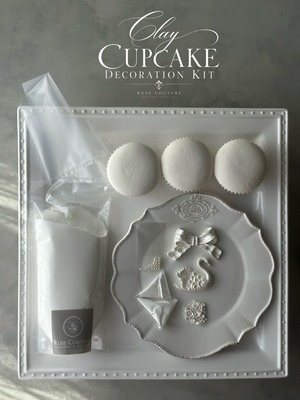 Clay Cupcake Decoration Kit｜18番口金無し