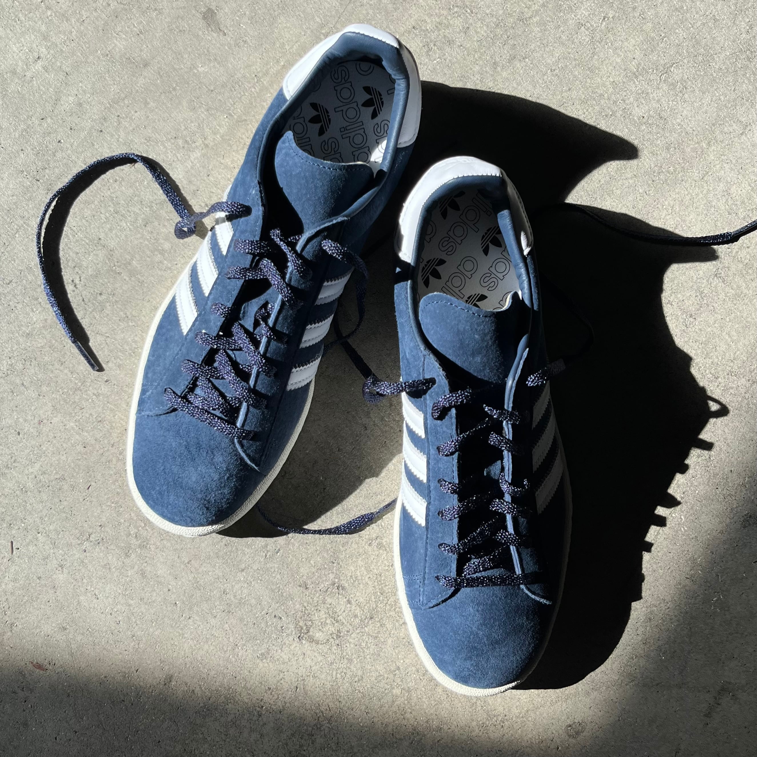 Adidas Campus 80s /Collegiate Navy, White & Off White