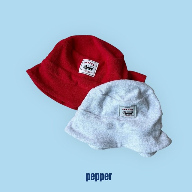 【取寄】pepper｜terry bucket hat｜テリーバケットハット｜FREE｜kids｜26 summer