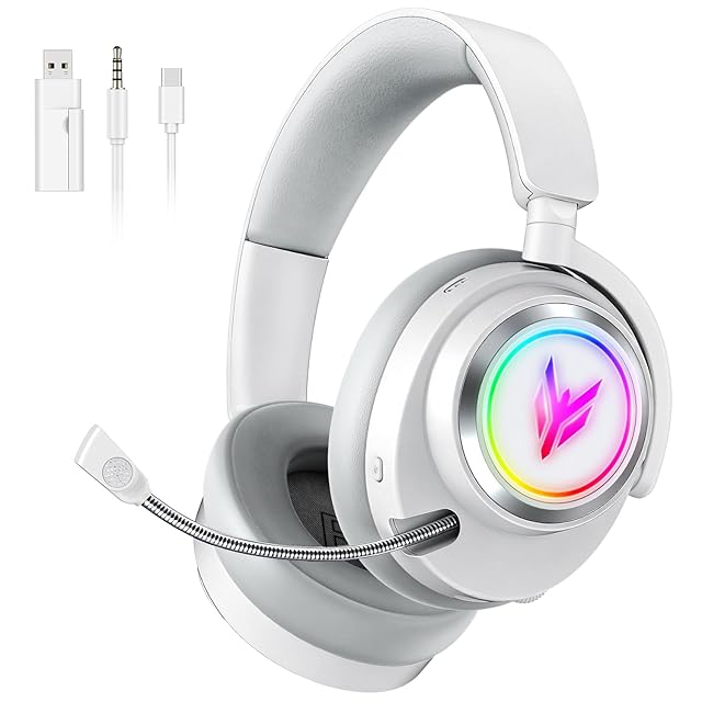 ゲーミングヘッドセット【2.4G USBアダプター/Bluetooth 5.2/有線