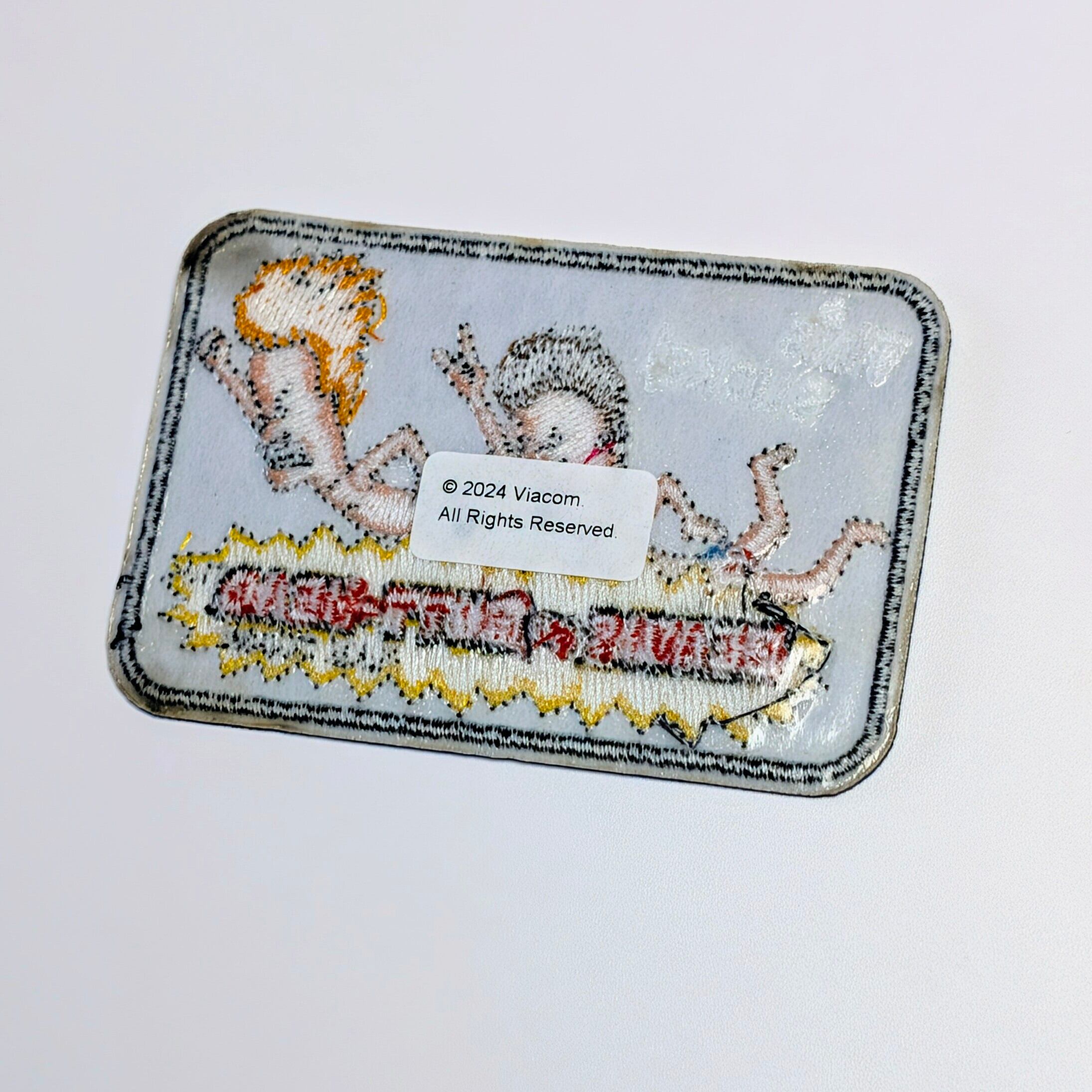 送料無料! ★刺繍アイロンワッペン★【 BEAVIS AND BUTT-HEAD(ビーバス・アンド・バットヘッド)】MTV / ワッペン / PATCH〚アメリカン雑貨 アメトイ〛