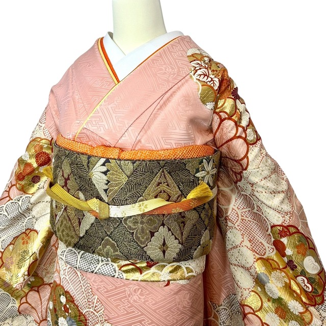 振袖レンタル フルセット F-061-Lサイズ