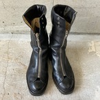 GUCCI Zip design boots with logo