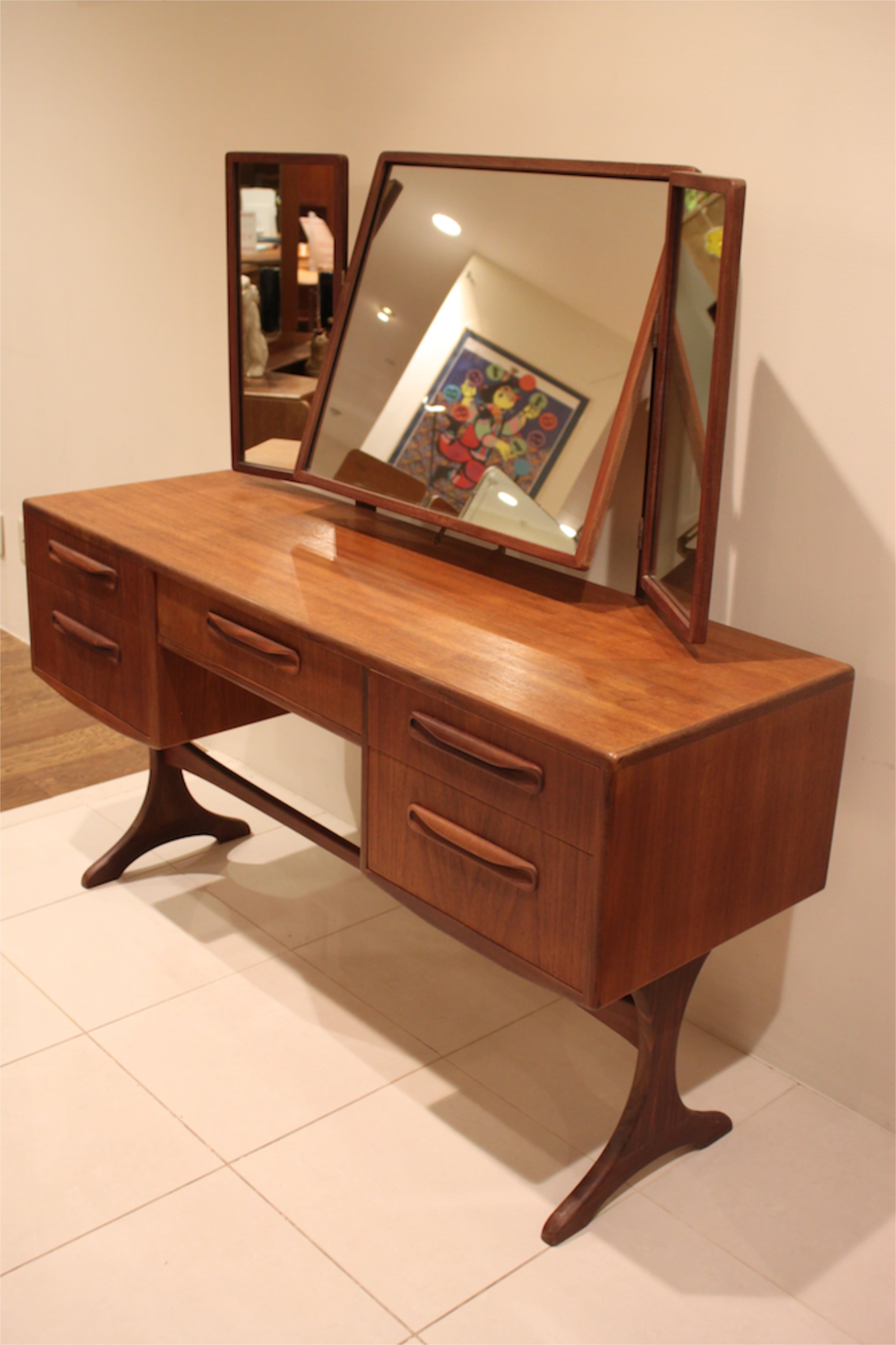 YAMAHA　ドレッサー　ヤマハ　鏡台　サイドボード　ジャパンビンテージ YAMAHA ドレッサー ヤマハ 鏡台 サイドボード ジャパンビンテージ