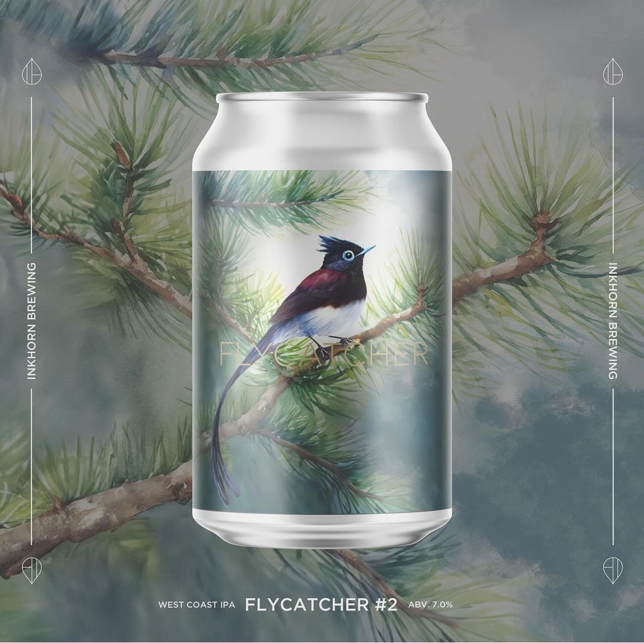 インクホーン　(東京目白区)　【Flycatcher #2 】ウエストコーストIPA 350ml