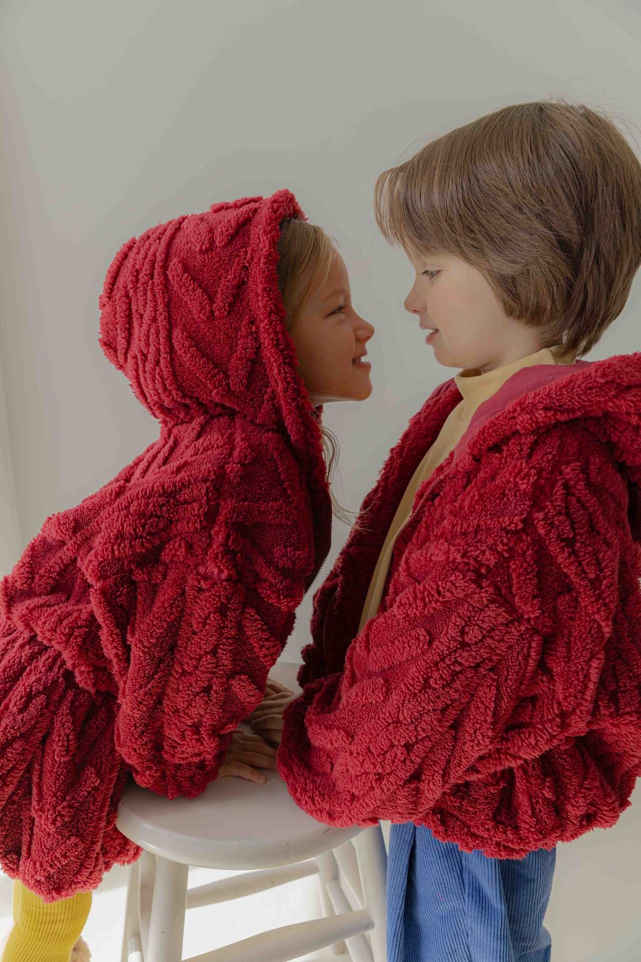 LENUA［取寄］cable hood zipup 26winter
