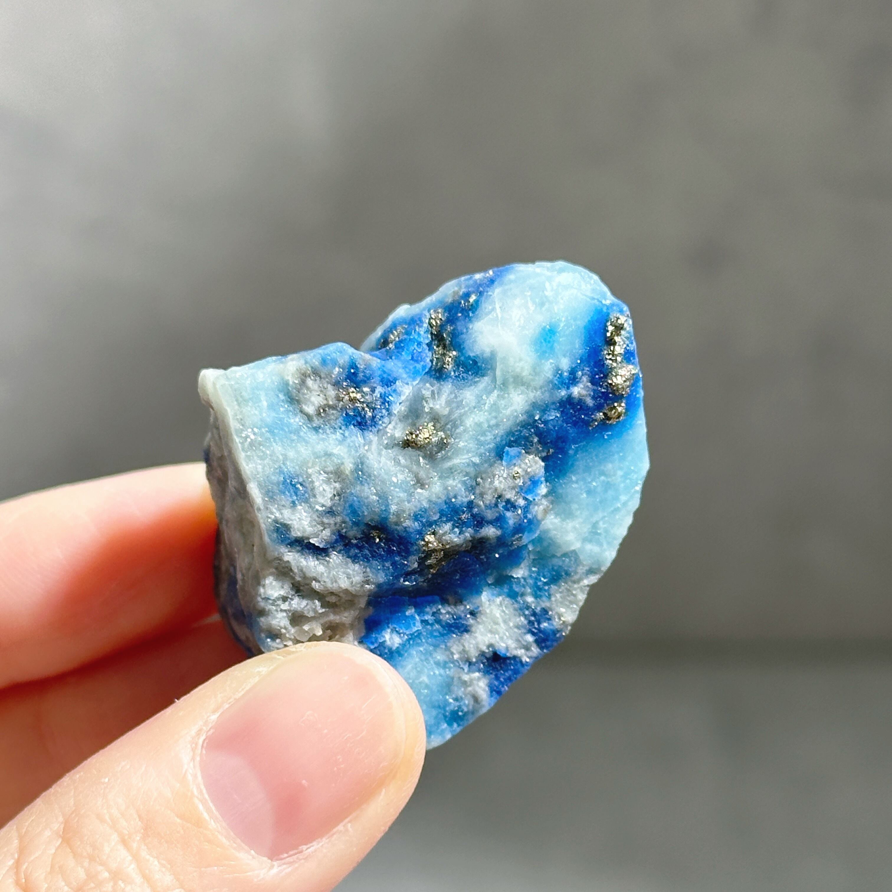 蛍光◎アフガナイト 原石32◇Afghanite◇ 天然石・鉱物
