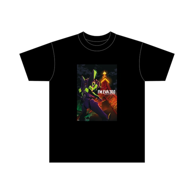 FM EVA 30.0 オリジナルTシャツ【ブラック】