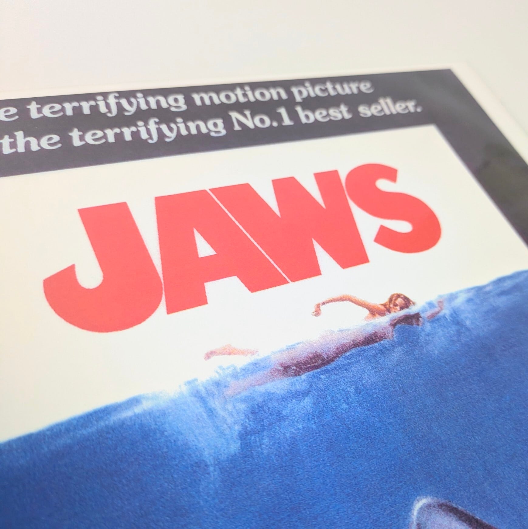 ちょうどいいB4ポスター【 JAWS ( ジョーズ )  】〚アメリカン雑貨 アメトイ〛