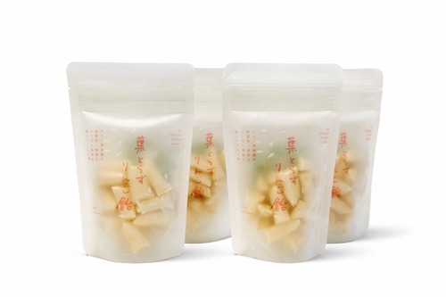 ☆ダブル受賞☆　葉とらずりんご飴　（食べる飴　シナモンりんご）