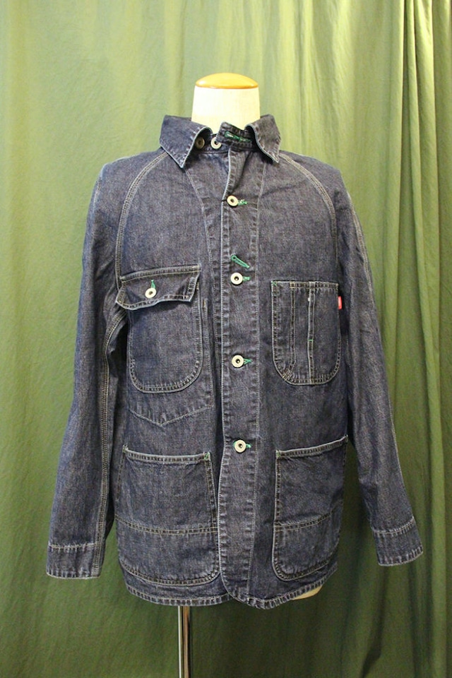 THM-0405 Denim Coverall ヴィンテージデニムカバーオール