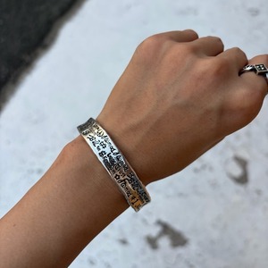 TOPANGA Jewelry　Silver ＃1 Bangle　シルバー＃1バングル　ブレスレット　シルバーバングル　　バングル　PEACE　Bangle 　S925