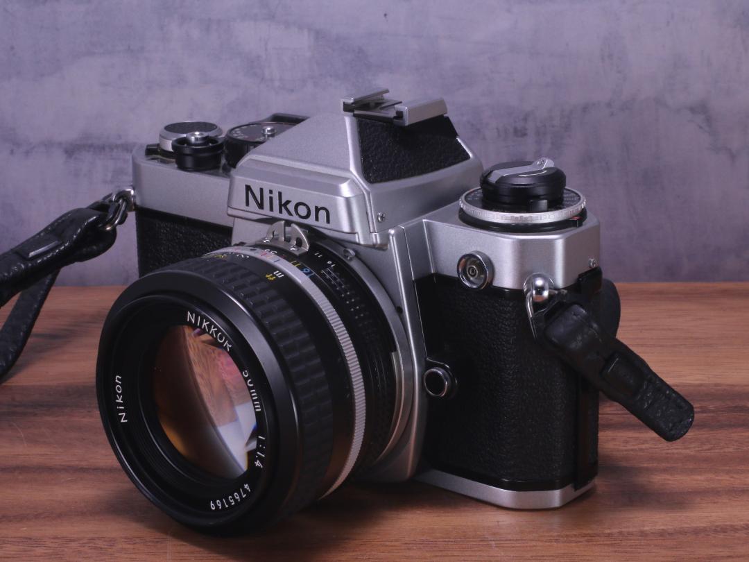 Nikon FE シルバー 単焦点レンズ | Totte Me Camera