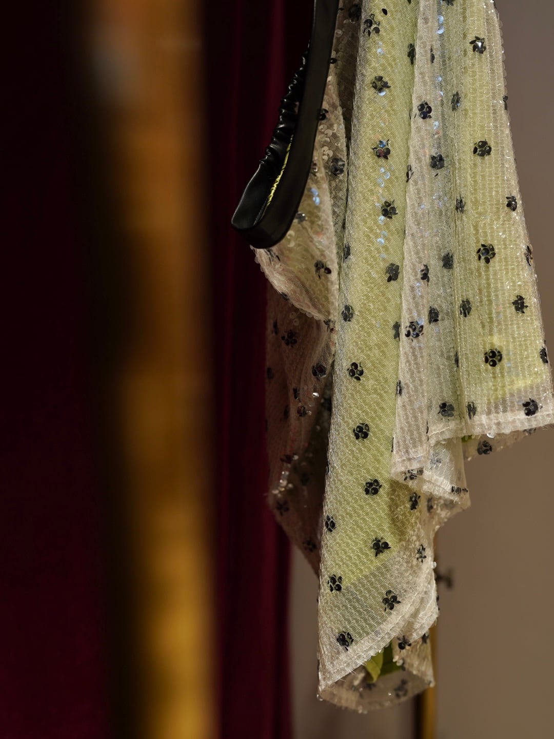 MAISON SPECIAL(メゾンスペシャル) “Polka Dot Sequin Mini Skirt”