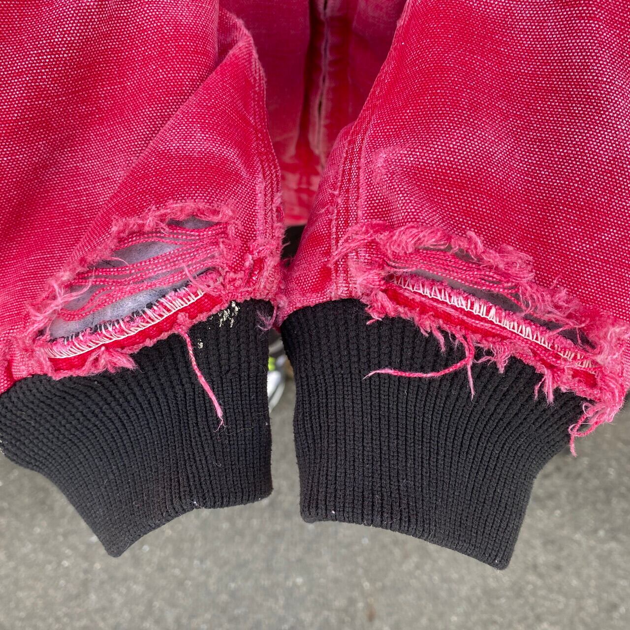 Carhartt サンタフェジャケット 赤キルティング 80s~90s Vintage 1980s Carhartt Red Santa Fe Work Jacket / Workwear