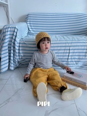 【取寄】PIPI PIPIストライプTシャツ｜秋服｜韓国子供服｜26/AT