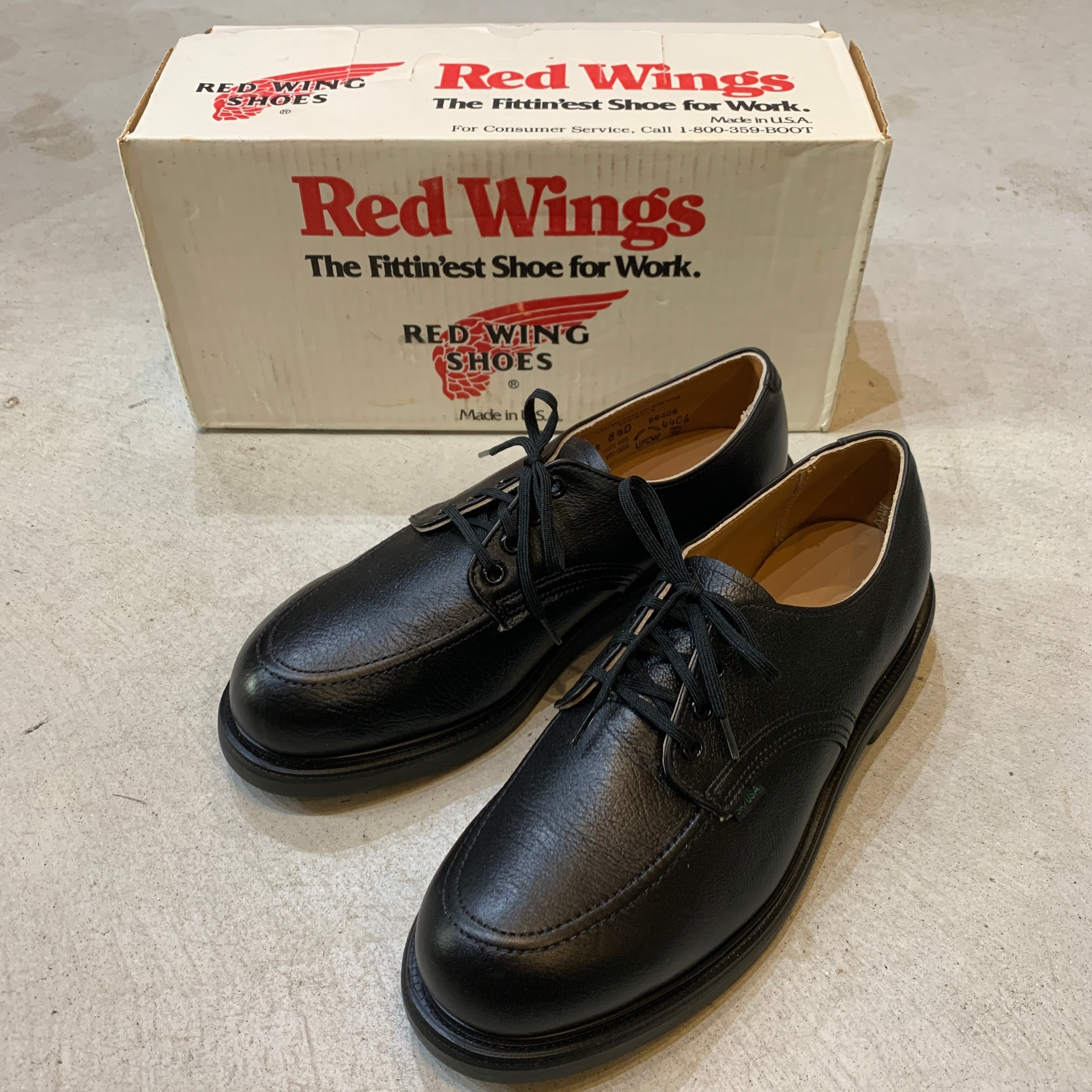 箱付デッドストック 90s USA REDWING ポストマンシューズ 26.5 箱付デッドストック 90s USA REDWING ポストマンシューズ 26.5