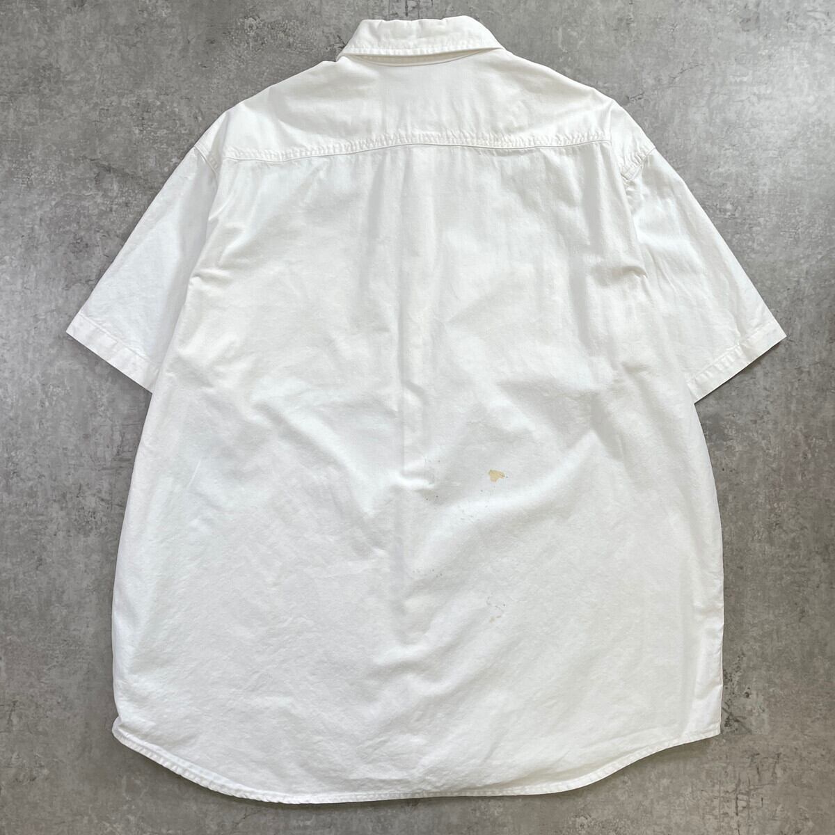 80~90年代 Carhartt カーハート半袖ワークシャツ メンズ2XL相当 古着