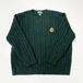 Vintage 90s Lauren Ralph Lauren Lambswool Cable Knit Sweater