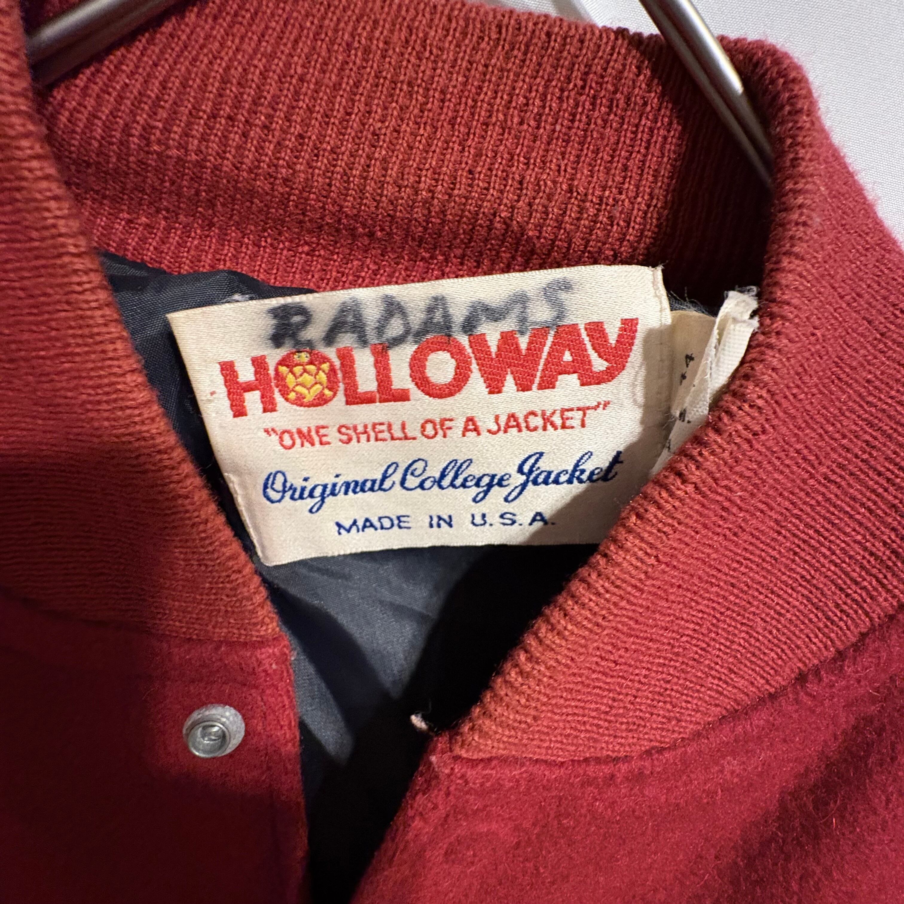 80's USA製 HOLLOWAY スタジャン | 古着屋「畝ル(uneru)」