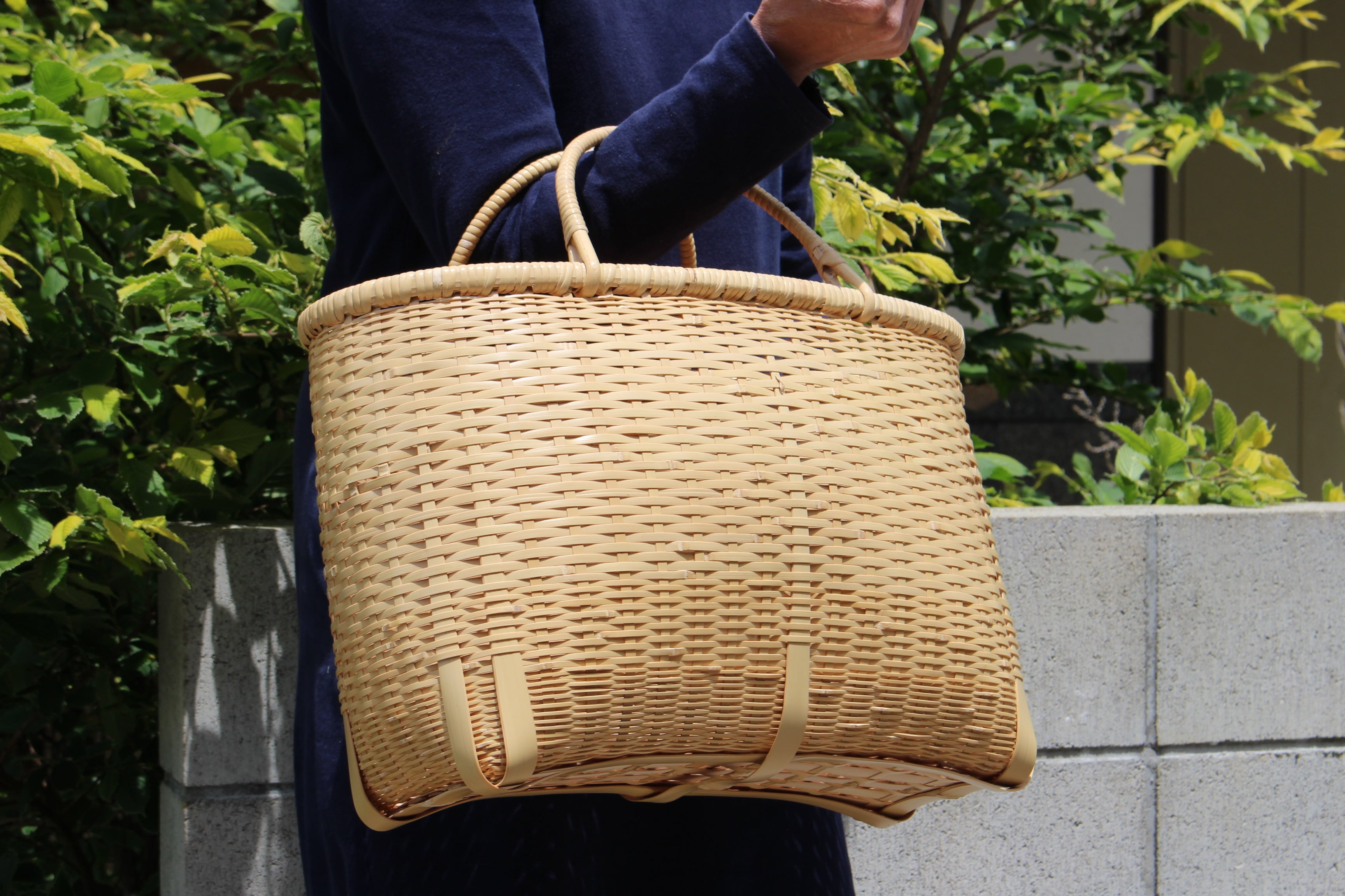 竹聲館　ござ目編み買い物かご ござ目編み買い物かご 小 | 竹聲館公式オンラインストア