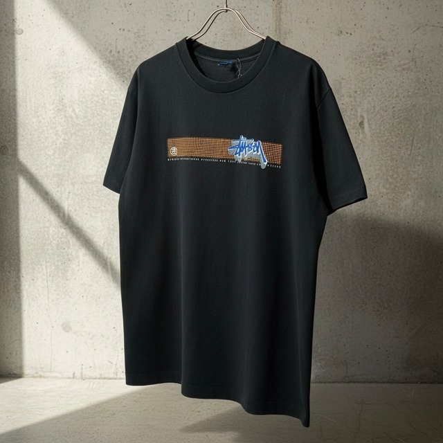 90's stussy プリント Tシャツ
