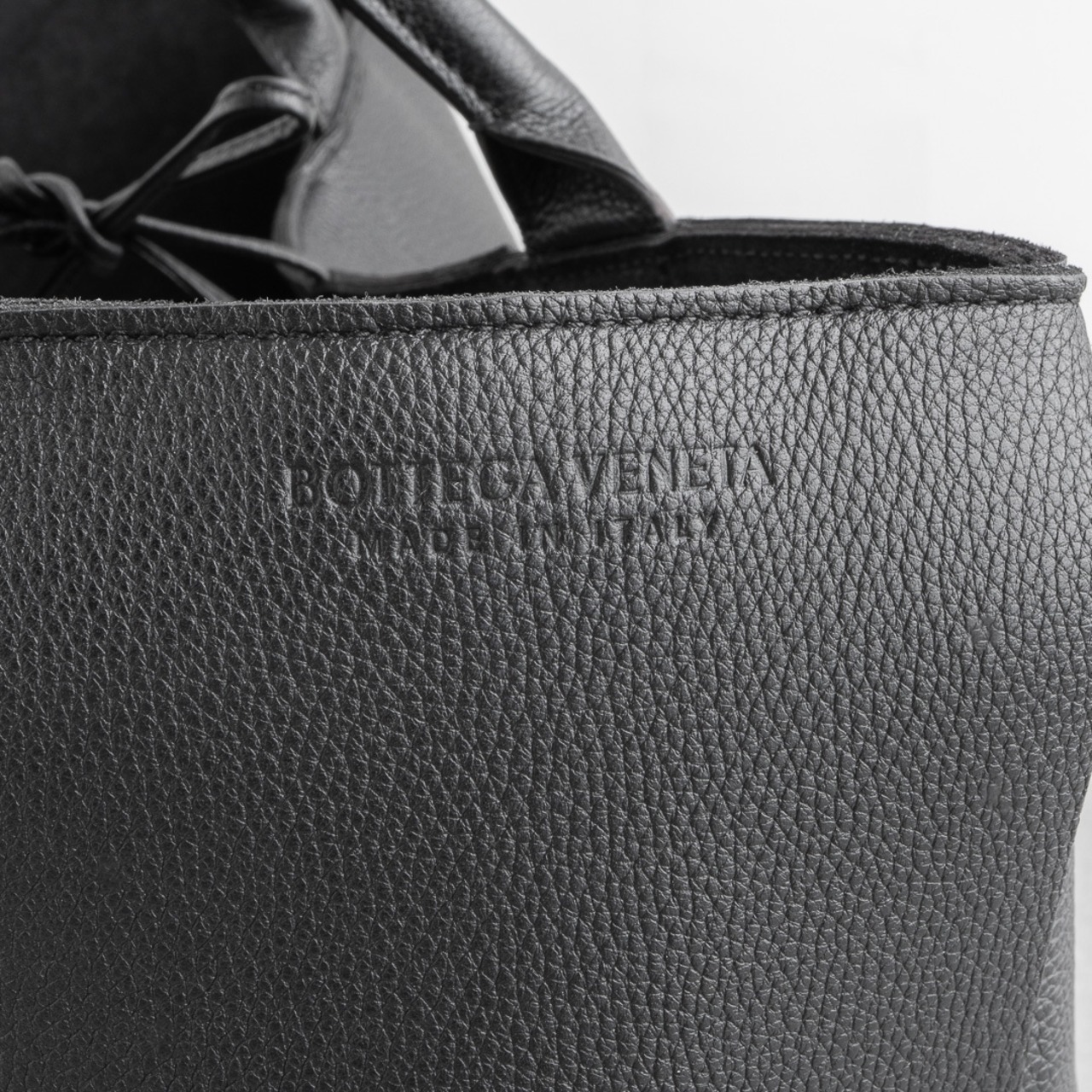 ボッテガヴェネタ アルコ ミディアム トートバッグ ブラック レザー