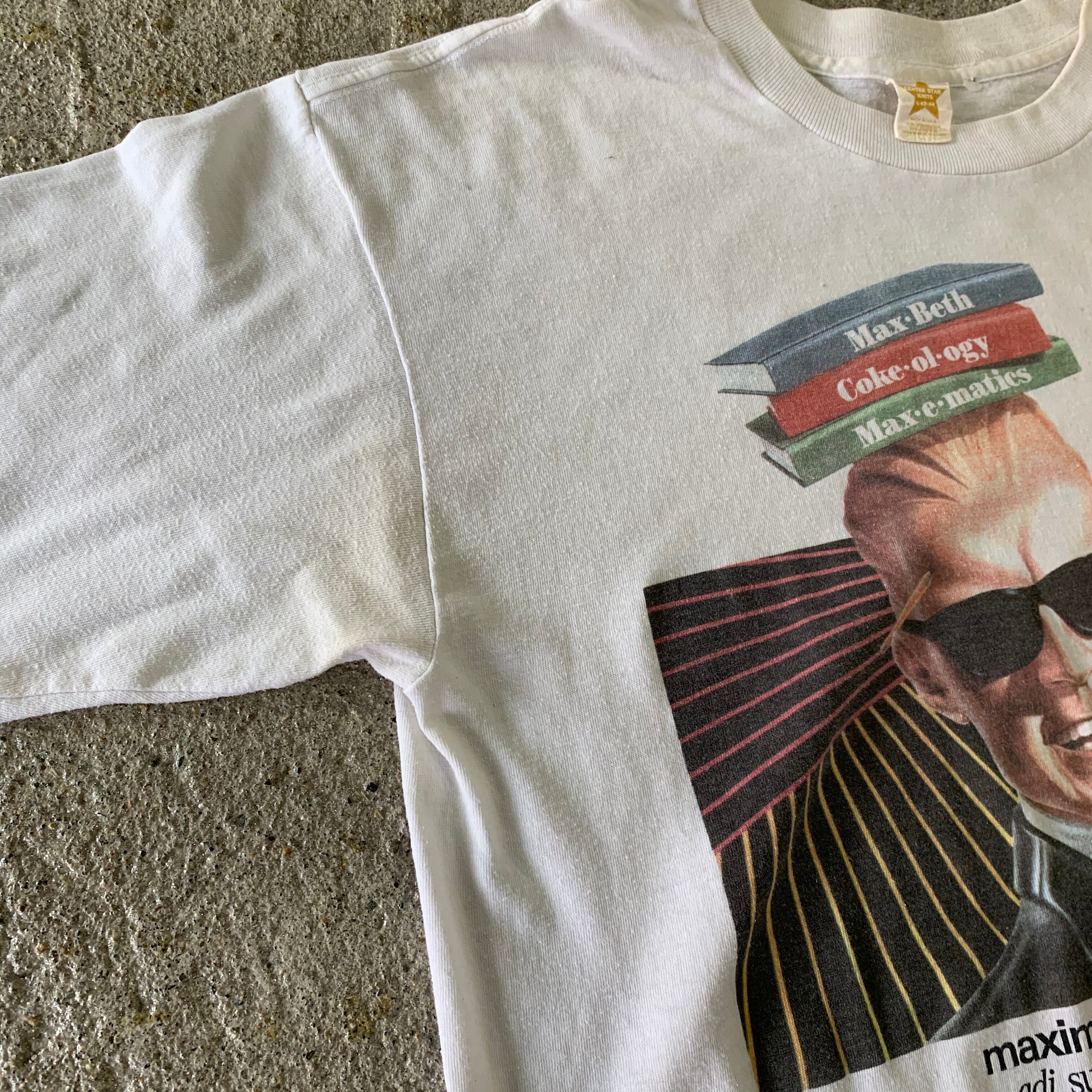 80s Coke Max Headroom T-shirt | What