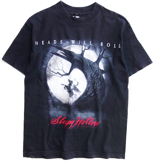 90年代 スリーピー・ホロウ 映画 Tシャツ 【M】 ｜ Sleepy Hollow ティム・バートン ホラー ヴィンテージ 古着