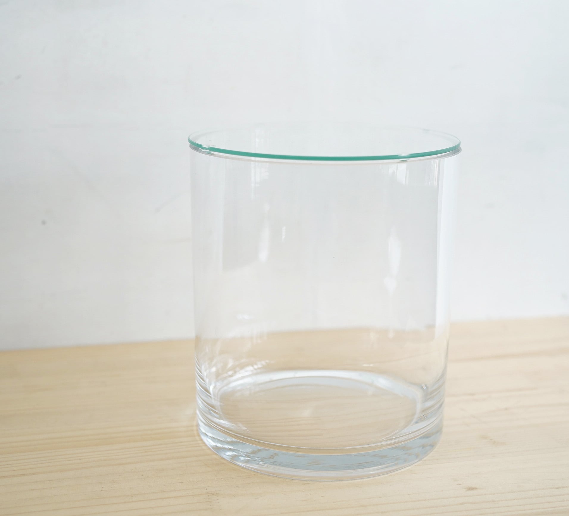 ガラス容器】円柱ベース180（直径180xh200mm）◇ダイナミックな