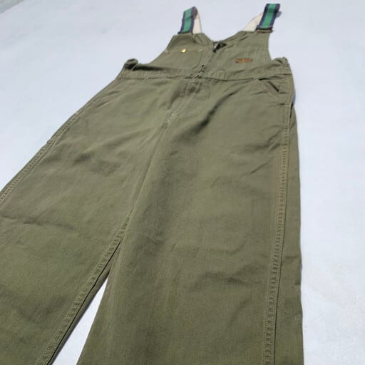 【90's】L.L.Bean Denim coverall Vintage 40's 50's LANGWEAR ラングウェア LANG KWIK IN コットン