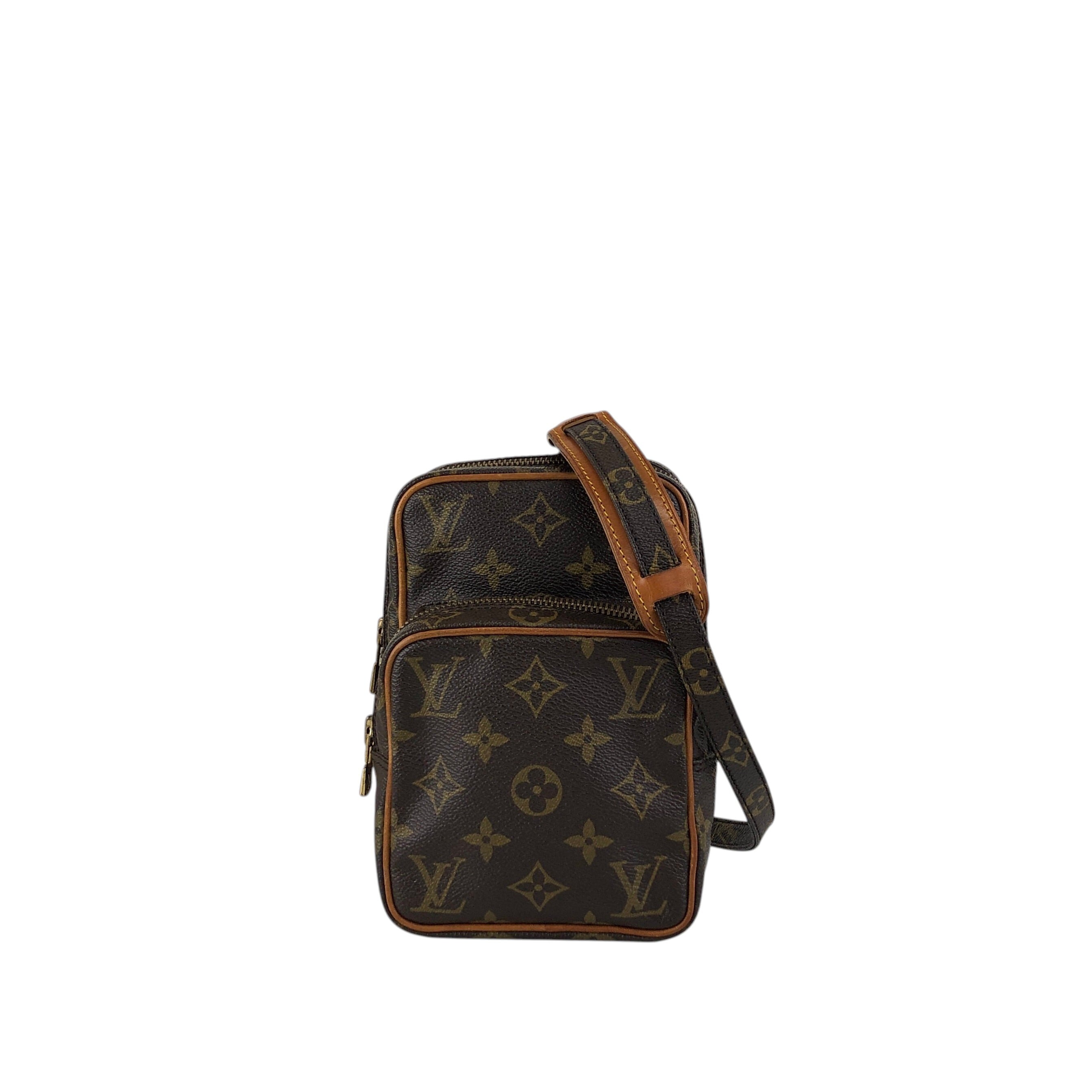 LOUIS VUITTON ルイヴィトン モノグラム ショルダーバッグ ブラウン