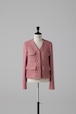 PINK TWEED JACKET 25FW07