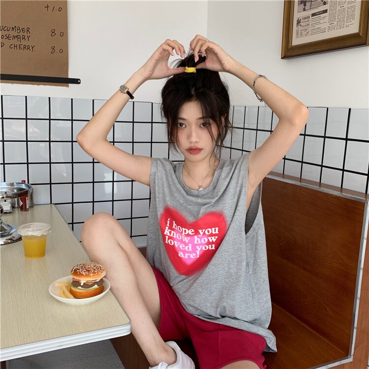 スタイルルーズTシャツ サマーホルターノースリーブトップス 夏物 モンロー53827620290